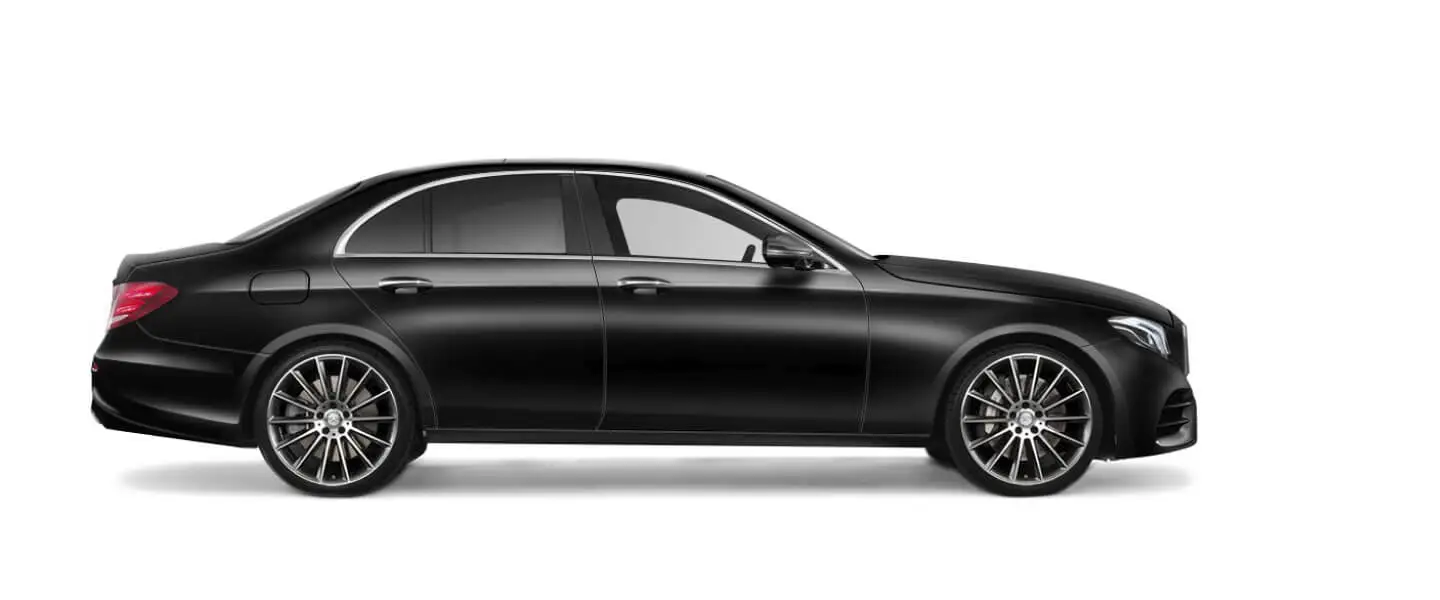 Mercedes E-Class business sedan chauffeur service in Austria
