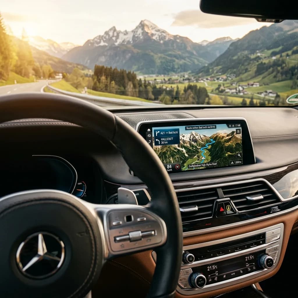Cross-border chauffeur service from Austria to Germany, Czech Republic, Slovakia, Hungary, Slovenia, Italy and Switzerland